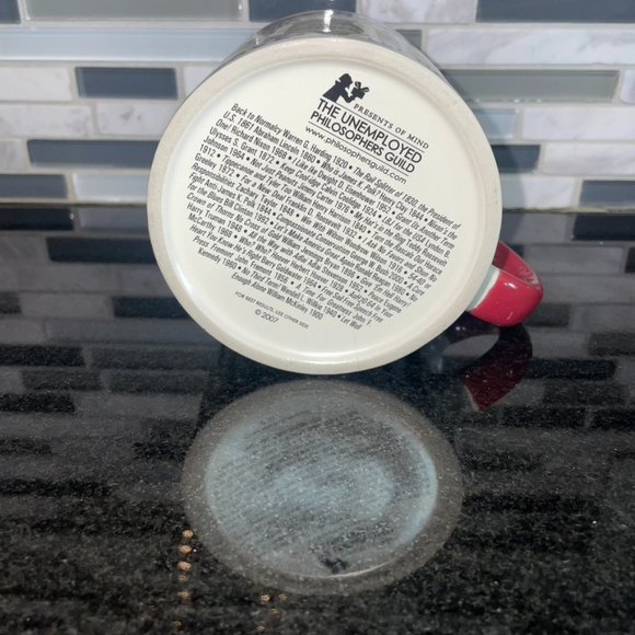 Presidential Political Writing Mug - Picture 5 of 6